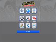 Tablet Screenshot of easternstatetire.com